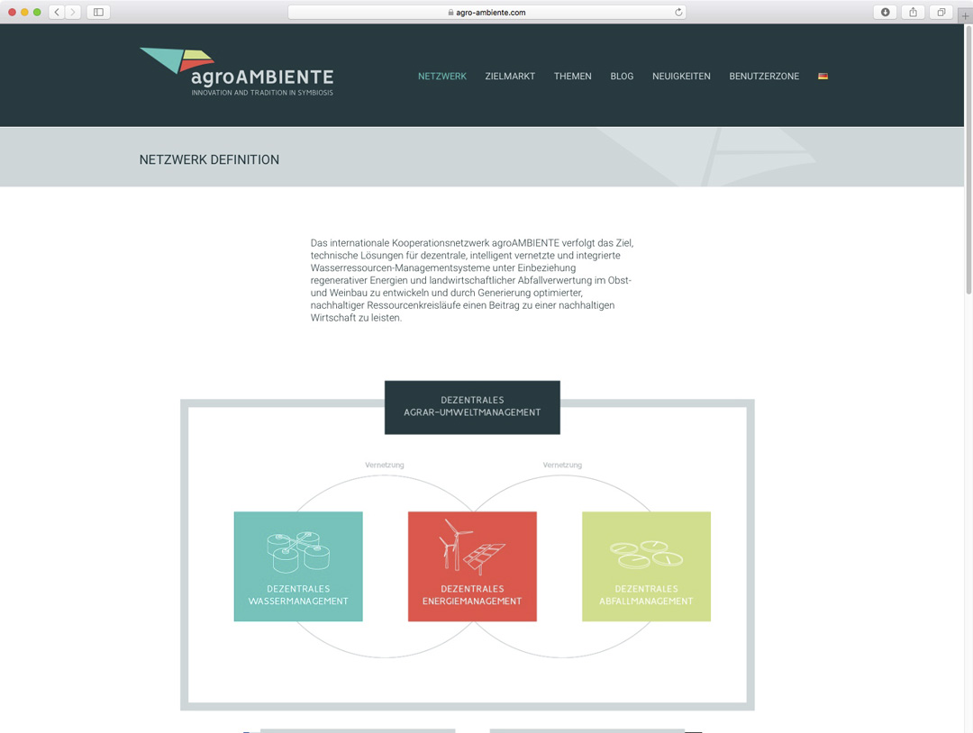 Diseño de sitio web responsive para agroAMBIENTE por Karlos Kaplan